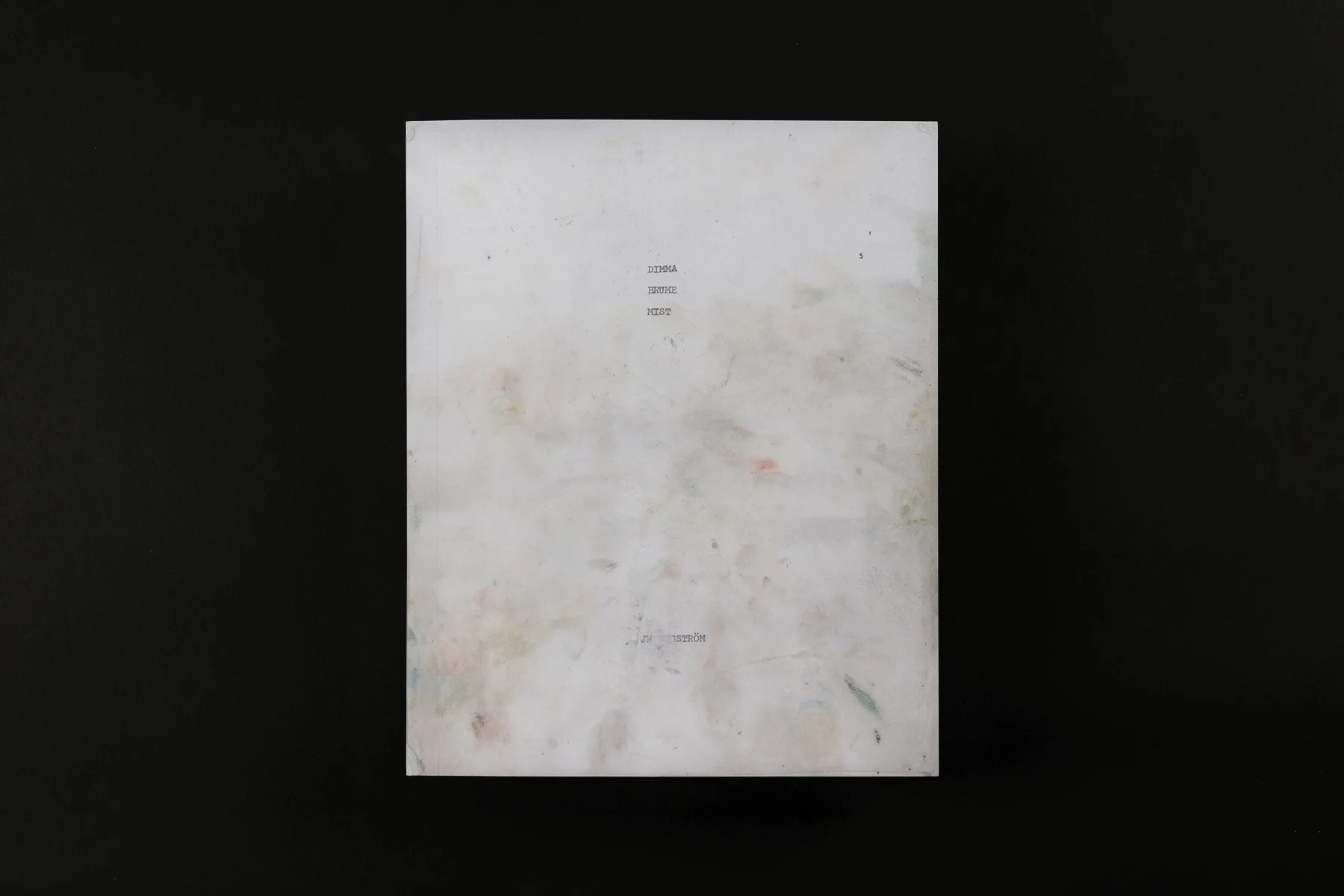 JH Engström – Dimma Brume Mist — Void